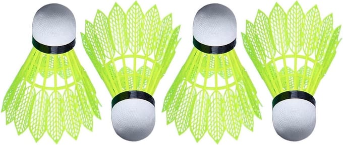 LED Shuttle Set - Badminton Ballen - Nachtspel - Winddicht Ontwerp - 4 Stuks - Meerkleurig