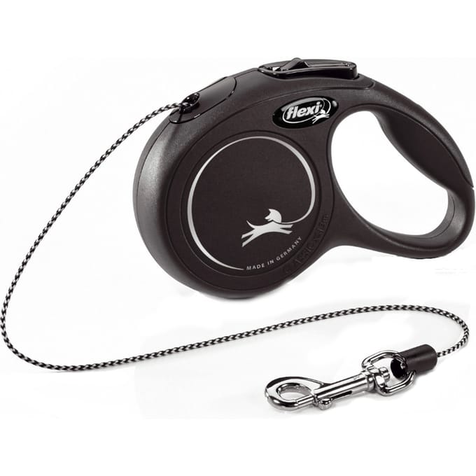 Flexi New Classic Cord - Rollijn Katten - Flexi New Classic Cat Koord Xs Zwart