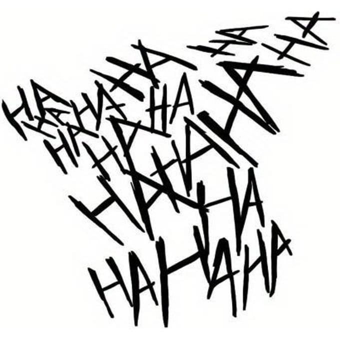 1 stuks Letter Grafische Autosticker one-size zwart