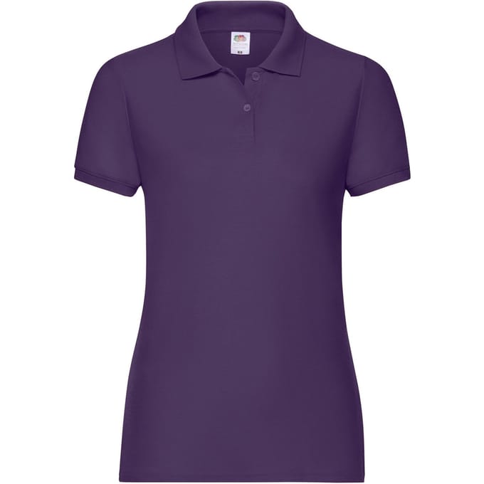 Fruit of the Loom Dames/dames Poloshirt (Paars)