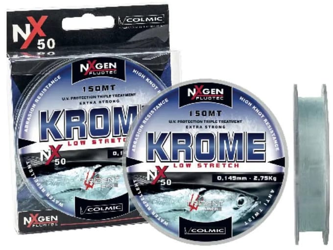 Colmic Krome Monofilament 300 M Transparant 0.500 mm