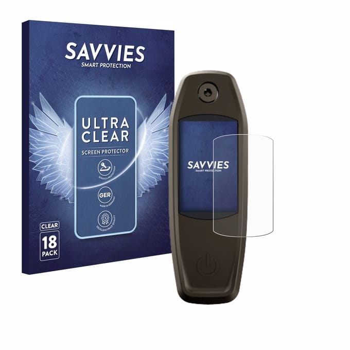 Savvies - Screenprotector voor Specialized Mastermind TCU - Folie Beschermfolie transparant 18 Stuks