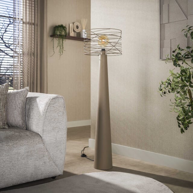 Hoyz vloerlamp curl - 40x40x145 cm