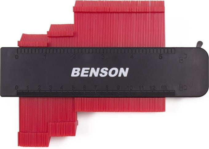 Benson Profielaftaster - Profielmeter - Vergrendelbaar - 125 mm
