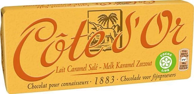 Côte d'Or Classic 1883 - Melk Karamel Zeezout 2 x 75 g