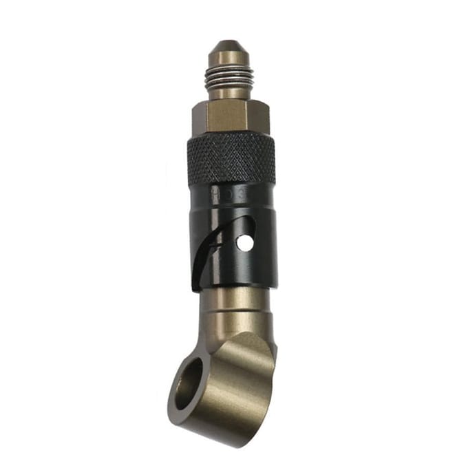 Motorfiets AN3 Remklauw Snelontgrendeling Remleiding Connector Adapter Aluminium black