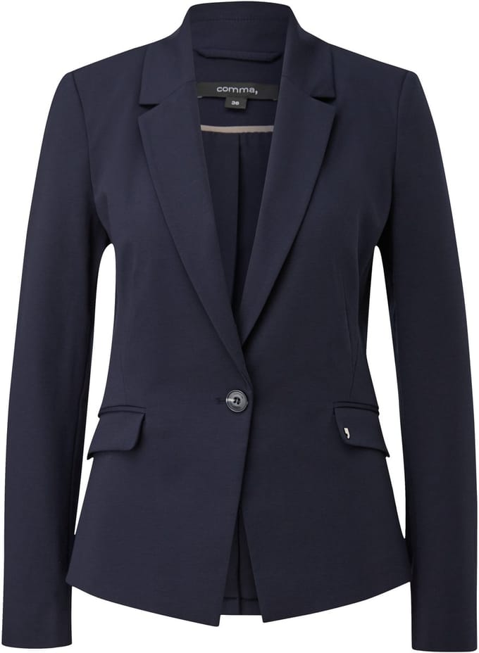 Getailleerde Blazer in Viscose Mix Dames COMMA