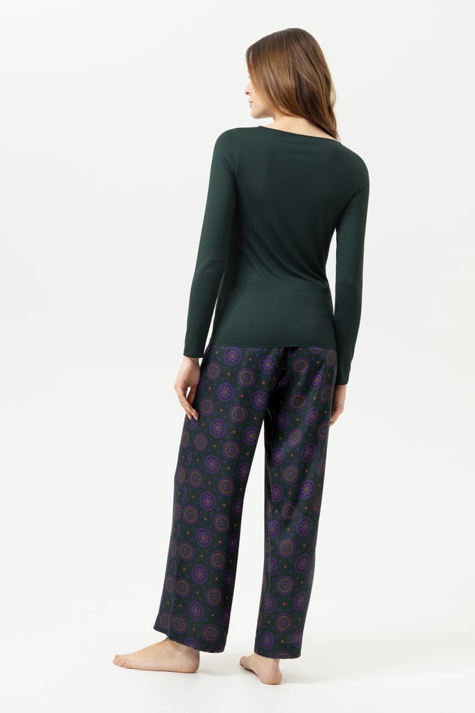 Shirt met lange mouwen Serie Comfy Flex Mystic Jade
