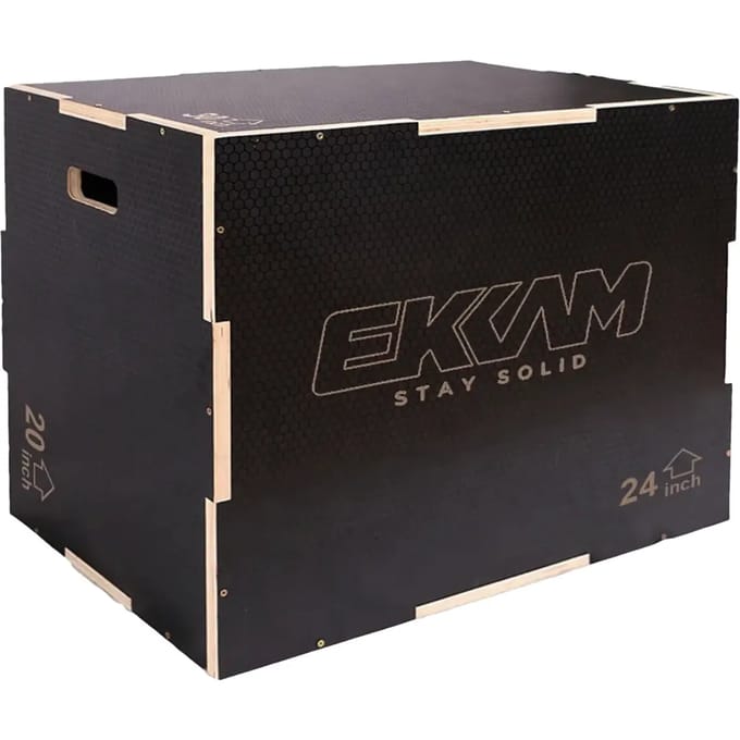 Houten Plyo kist Ekkam