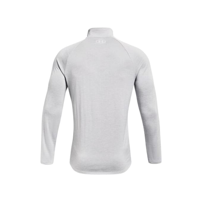 Under Armour Heren 2.0 Technische top met halve rits (Grijs halo)