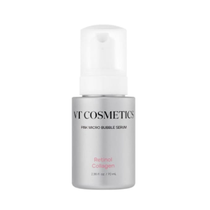 Sérum Rose à Micro-Bulles Rétinol Collagène VT (70 ml) white
