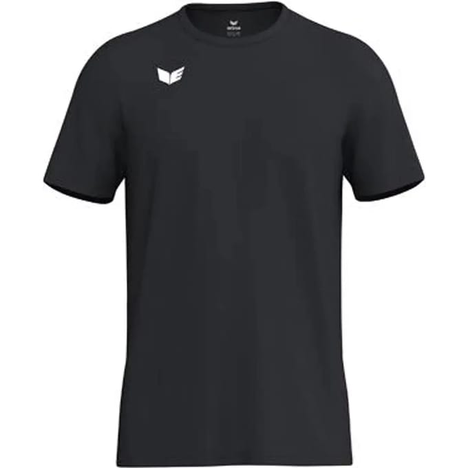 Erima Intro Functioneel T-Shirt Kinderen - Zwart | Maat: 140