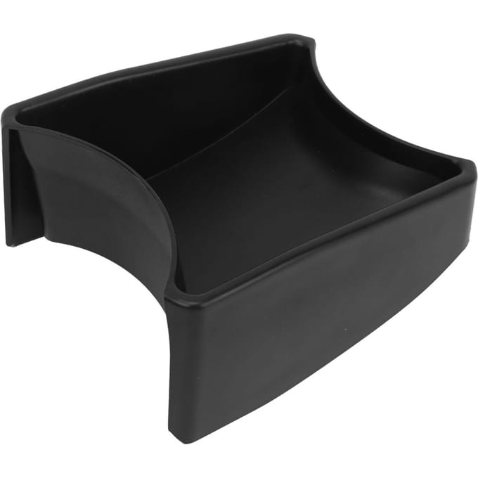 Plateau de rangement pour console centrale et frein à main, boîte de rangement de remplacement pour Fiat 500 de 2011 à black