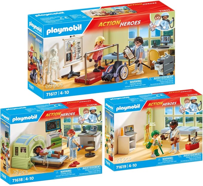 3-delige set Orthopeed + MRI + Kinderarts