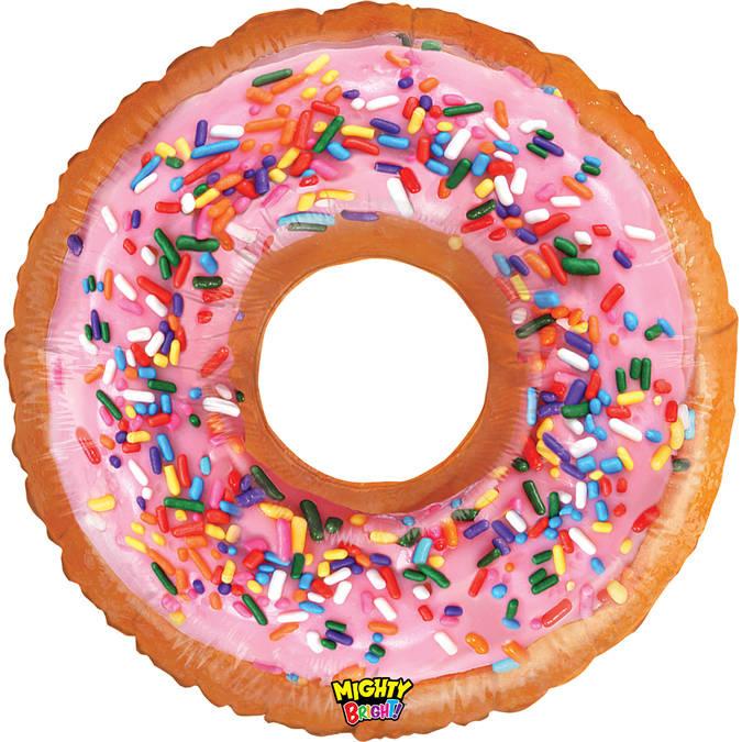 Ballon Foil - Beignet Coloré, Donut 66Cm, Grabo