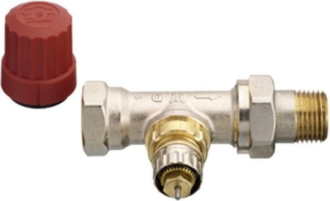 Danfoss radiatorafsluiter met voorinstelling 3/4 recht Kvs = 140 m3/h RA N20
