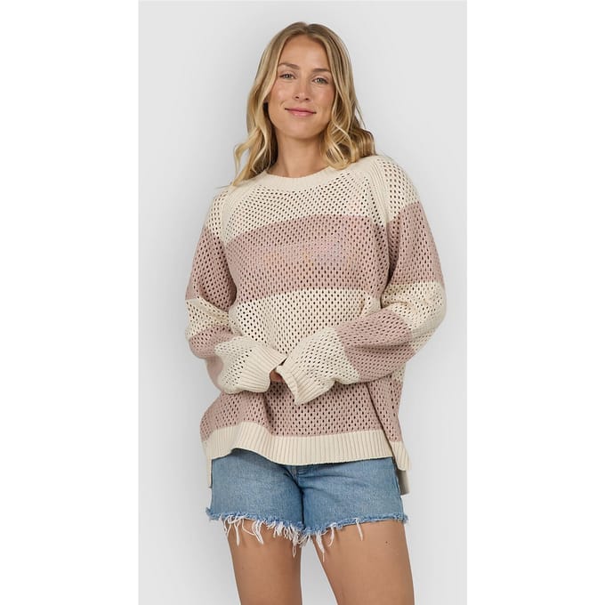 Salty Crew Signal Crew Sweater bruin