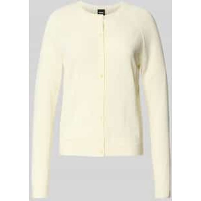 relaxed fit gebreid jack van pure scheerwol model 'FONAMI'