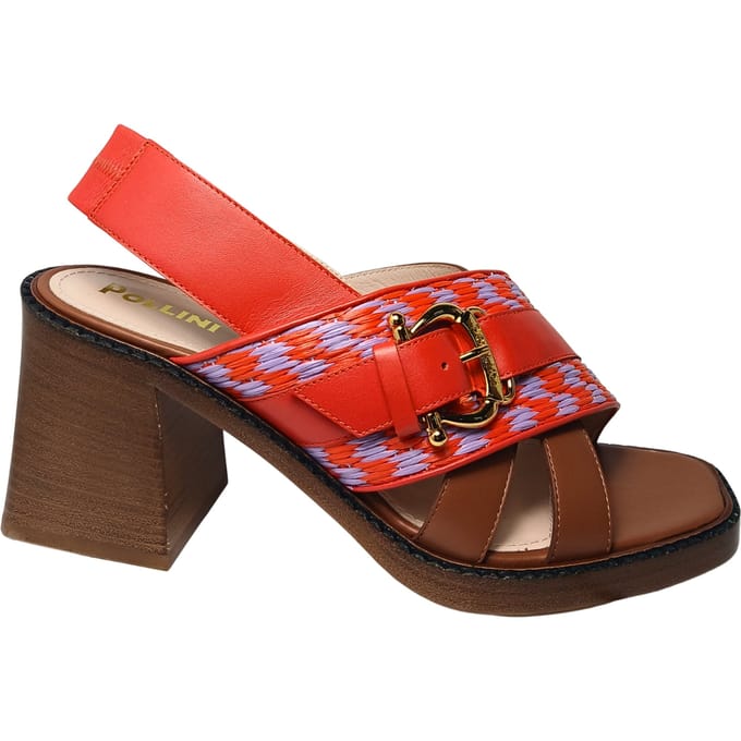 pa16148cocpl150A Pollini Vrouwen leder Multicolor