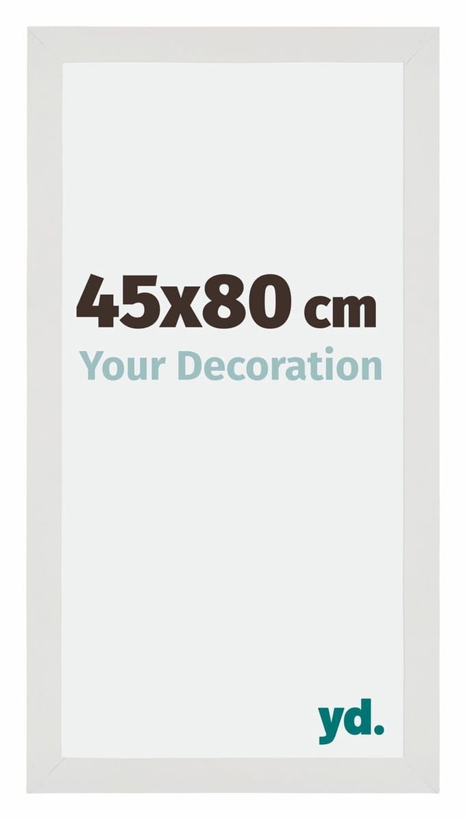 Your Decoration - Fotolijst 45x80 cm - MDF - Wit Mat - Mura