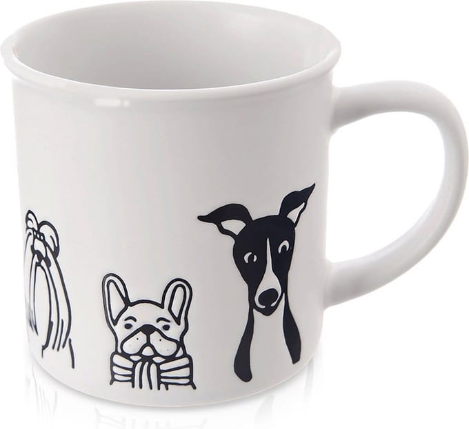 Mok Keramiek Wit 500 ml - Koffiemok - Theebeker - Koffie - Beker