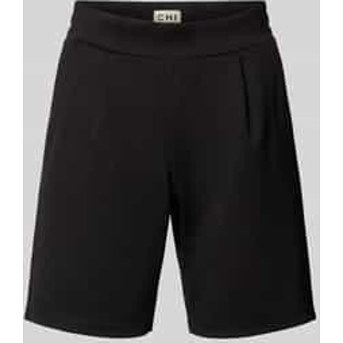 Shorts met elastische tailleband model 'Kate'