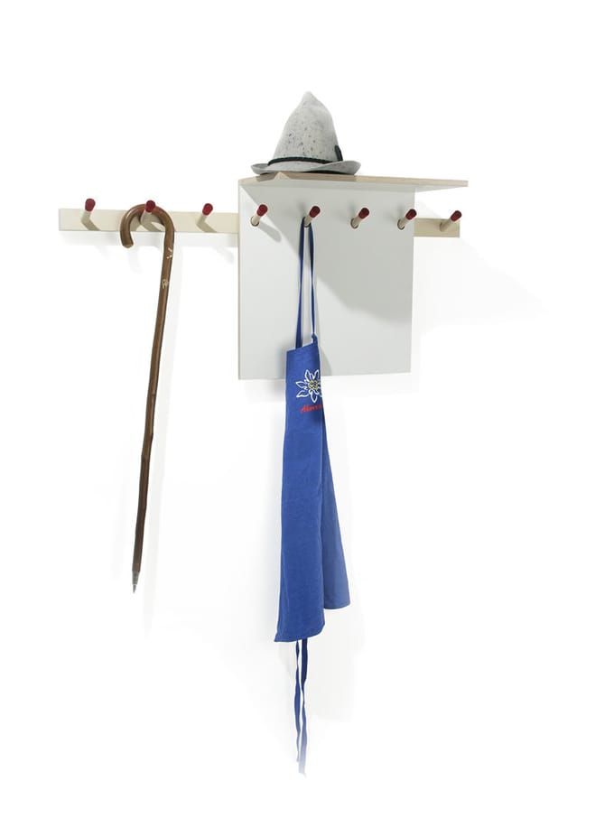 Moormann - Rechenbeispiel hoedenplank - wit (FU)