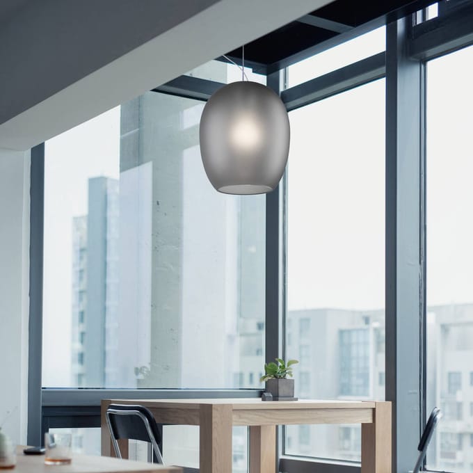 Casablanca Anua hanglamp 1-lamp mat grijs