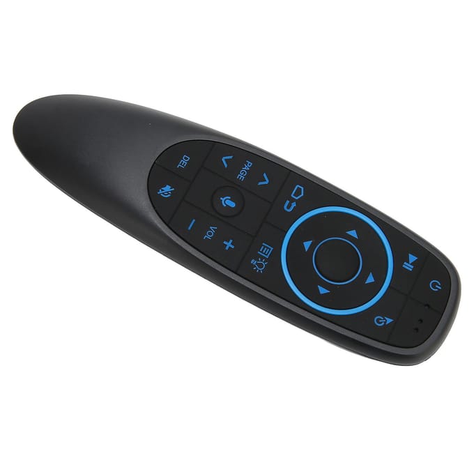 Gevoelige Multifunctionele Bluetooth Air Remote Voice Afstandsbediening voor Android Systeem TV Beschermer black