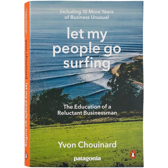 Boek Patagonia Let My People Go Surfing