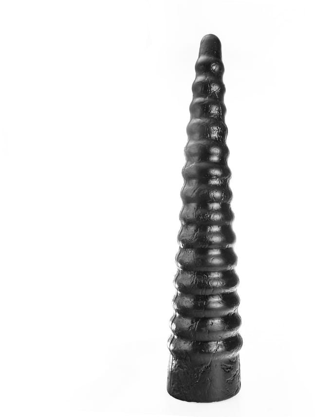 DEEP'R - Pole 2.0 - Anaal Dildo - Zwart - 61 cm - Ø 4.00 - 13.00 cm