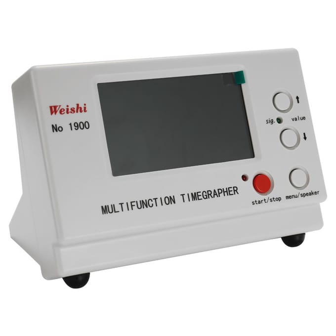 WeiShi No.1900 multifunctionele professionele timegrapher nauwkeurige mechanische horlogetest repareren AU Plug white
