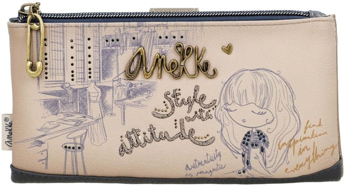 Anekke portemonnee Studio Flexible RFID Wallet Multicolor veelkleurig