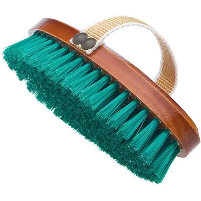 Nylon Borstel voor Paard Hispano Hipica Bruza