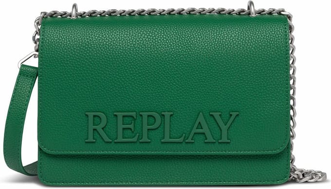 REPLAY Schoudertas Crossbody Bag Green Spring Groene
