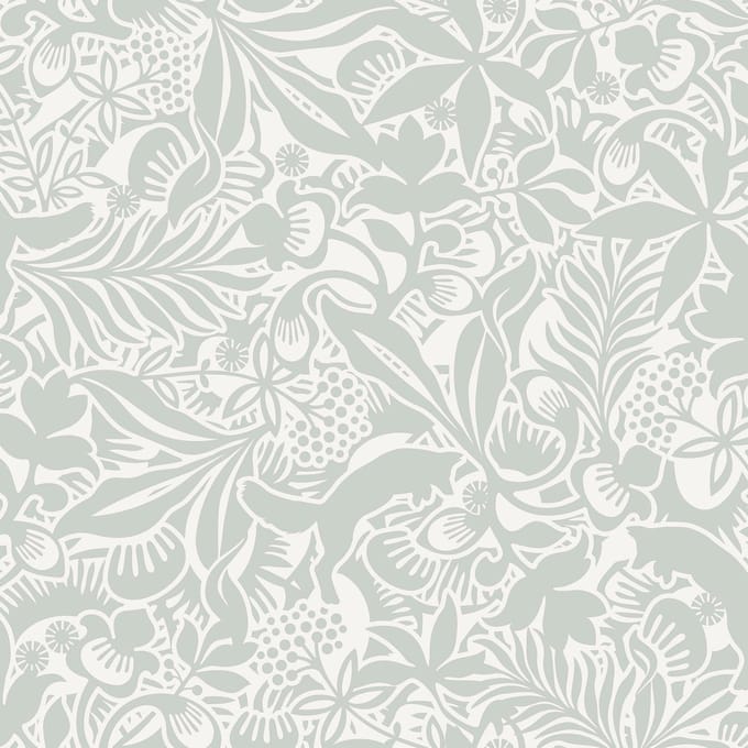 Boråstapeter Vliesbehang 1478 - Swedish Designers - Botanisch Groen - 53cm x 10.05m