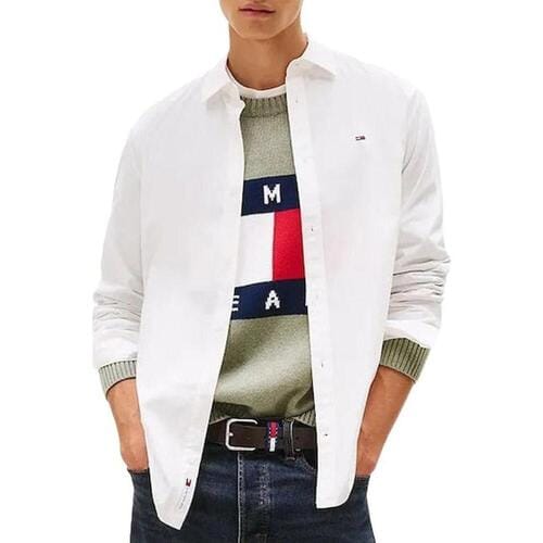 Overhemd Lange Mouw Tommy Hilfiger Poplin