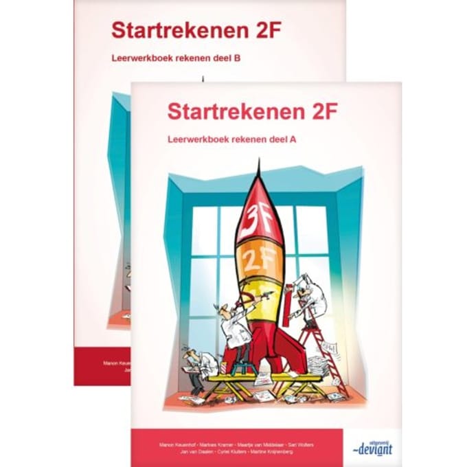 Startrekenen 2f / Deel A+B / Leerwerkboeken - Startrekenen