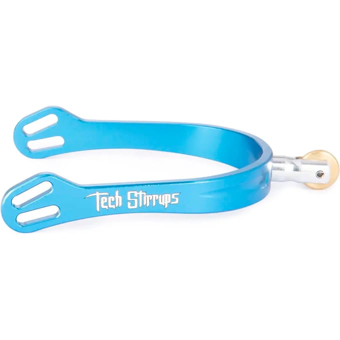 Sporen voor paard Tech Stirrups Verona Rowel