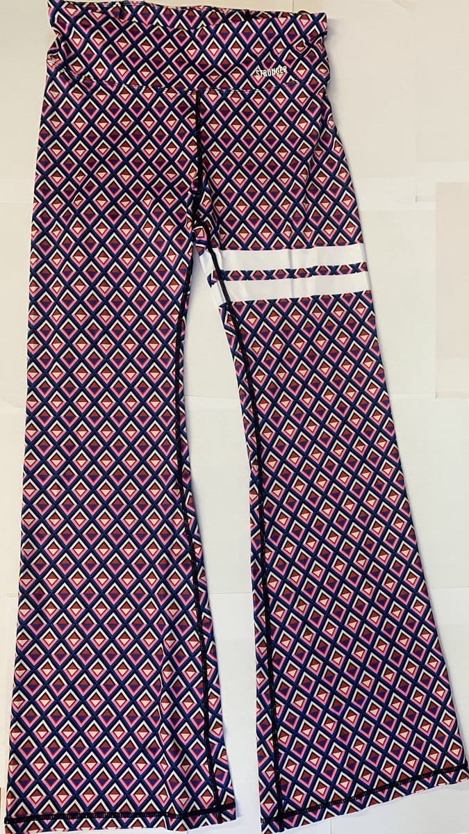 Stronger - Striking Flared Legging - Sport Tights - Dames - Ruby - Maat M