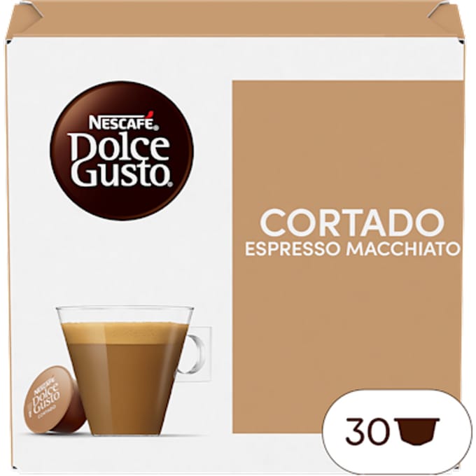 NESCAFE DOLCE GUSTO CORTADO ESPRESSO MACCHIATO (30 CAPSULES)