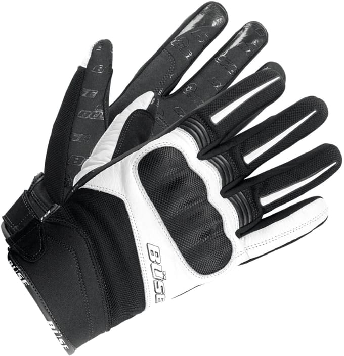 Büse Open Road Evo Witte Handschoenen - Handschoen