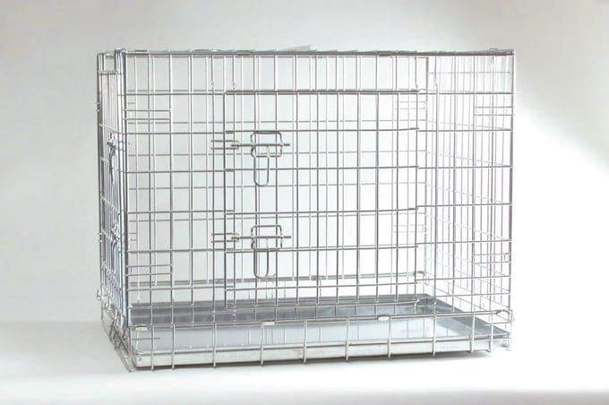 Beeztees - Hondenbench - 2 Deurs - Verzinkt - 121x78x84 cm