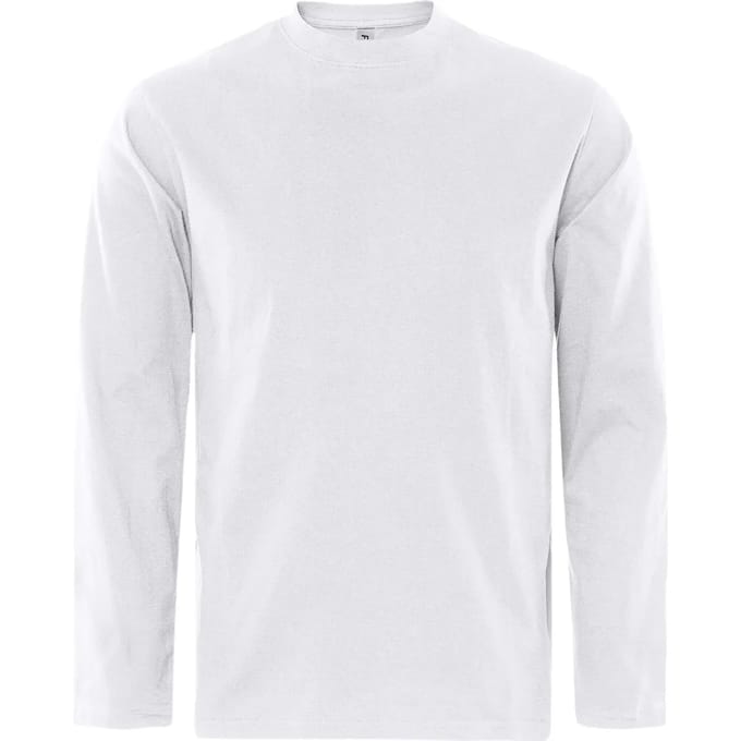Fristads T-Shirt Met Lange Mouwen 1914 Hsj - Wit - 3XL