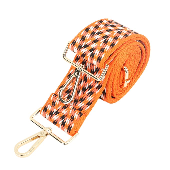 Cameraband Geweven Verdikt Webbing Polyester Camera Nek Schouderband Buitenfotografie orange