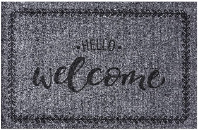 MD Entree - Deurmat - Schoonloopmat - Ambiance - Hello Welcome - 50 x 75 cm