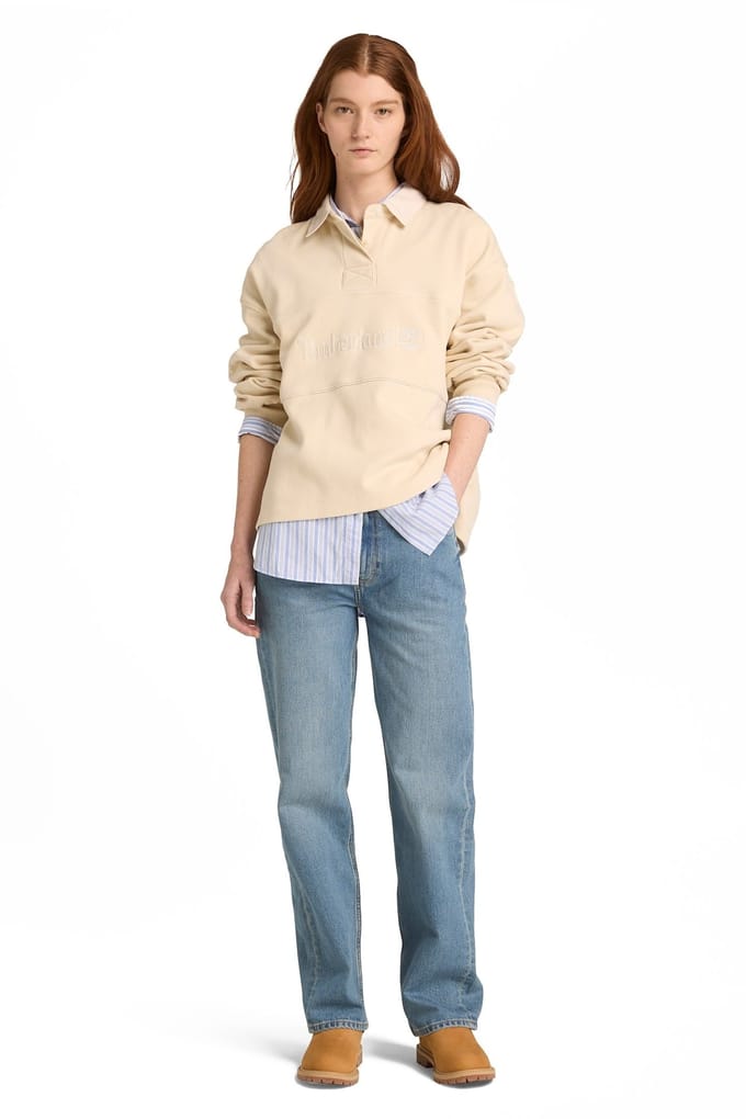 Timberland Denim Straight Pants Light Blue Größe: W27L32 | Straight Jeans Outlet | Damen | Blau