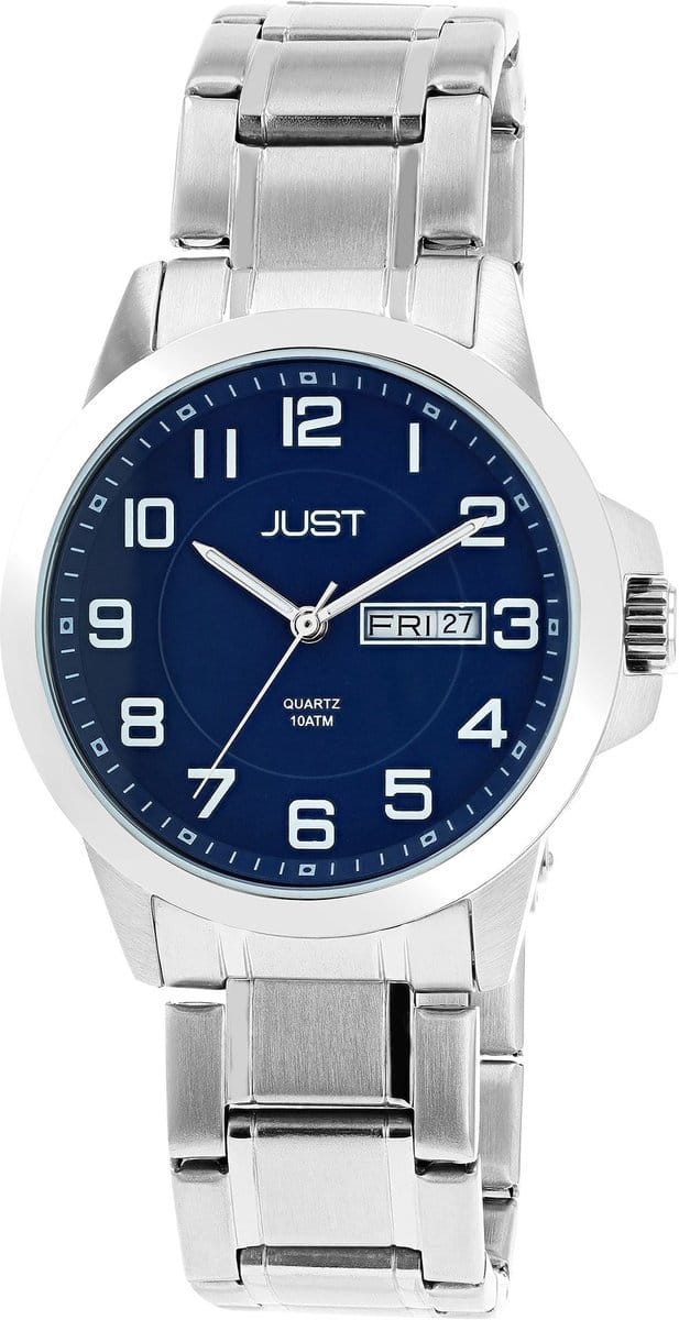 JUST Herenhorloge roestvrij staal Anakin, datumweergave