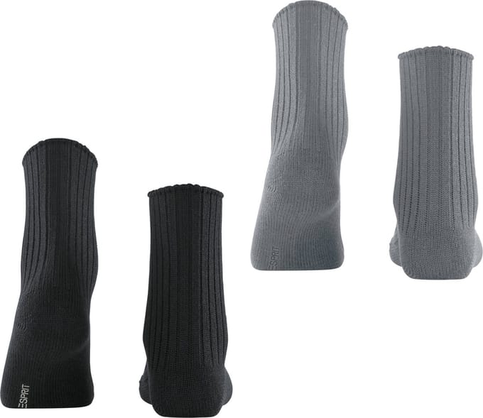 Esprit 2-PACK Cosy Rib Sokken Dames 17429 0030 sortiment 35-38