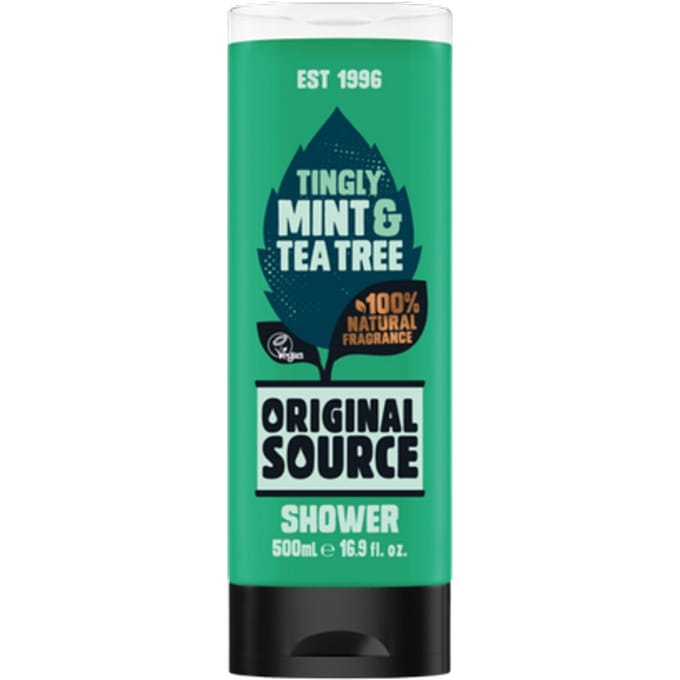 Original Source Tingly Mint & Tea Tree Shower Gel - 500 ml